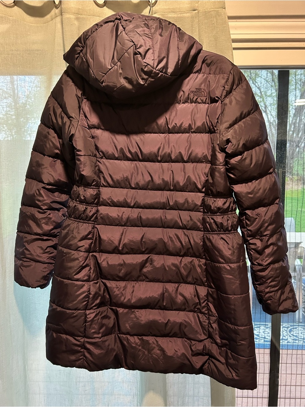 The North Face Women’s 550 Quilted Long Puffer Coat 💜 - Picture 4 of 7
